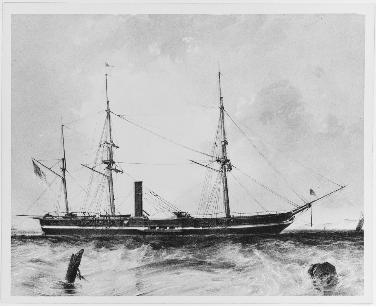 USS Mississippi, copyright holder Naval History and Heritage Command